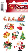 HERMA Weihnachts-Sticker DECOR "Lustiger Nikolaus", Papier