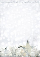 sigel Weihnachts-Motiv-Papier "Winter Chalet", A4, 90 g/qm