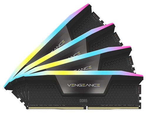 CORSAIR VENGEANCE RGB B 96GB Kit (4x24GB) CMH96GX5M4B6000C30