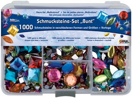 KREUL Schmucksteine-Set "Bunt"