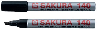 SAKURA Permanent-Marker Pen-touch 140, 4 mm, blau