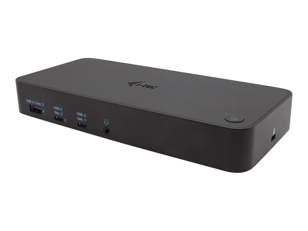 I-TEC USB 3.0/USB-C/Thunderbolt 3x 4K Docking Station CATRIPLEDOCKPDPRO