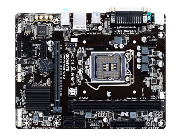 GIGABYTE S1151 GIGABYTE GiBy GA-H110M-DS2 H110