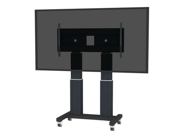 NEOMOUNTS Mobiler Bodenständer für Flachbild-Fernseher bis 120" (305 cm) PLASMA-M2600BLACK
