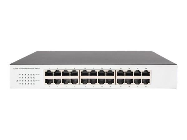 DIGITUS Fast Eth. N-Way 24-Port Switch DN-60021-2