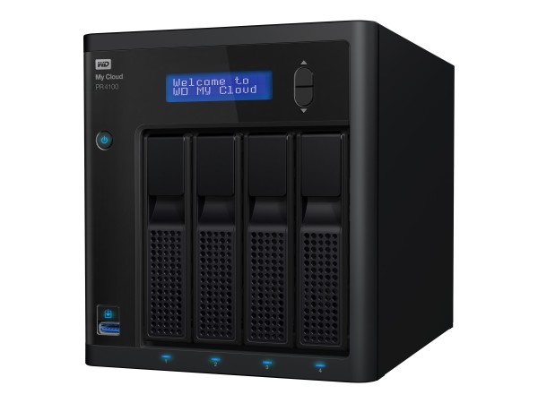 WESTERN DIGITAL WD NAS My Cloud PR4100 40TB WDBNFA0400KBK-EESN