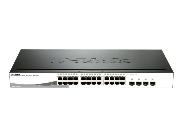 D-LINK Switch 20x100/1000TX 4x1000TX/SFP DGS-1210-24