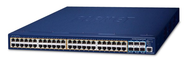 PLANET TECHNOLOGY PLANET TECHNOLOGY L3 48-Port GE PoE+ + 6-Port 10G SFP+  SGS-6310-48P6XR