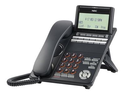 NEC NEC SV9100 Systemtelefon DTK-12D-1P(BK)TEL, Dig. Komfortelefon DT530 mit 12 prog. Tasten (sw), für S