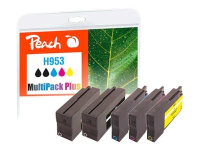 PEACH PEACH PI300-722 Tintenpatrone Multipack PLUS kompatibel HP 953 (mit neuem Chip)