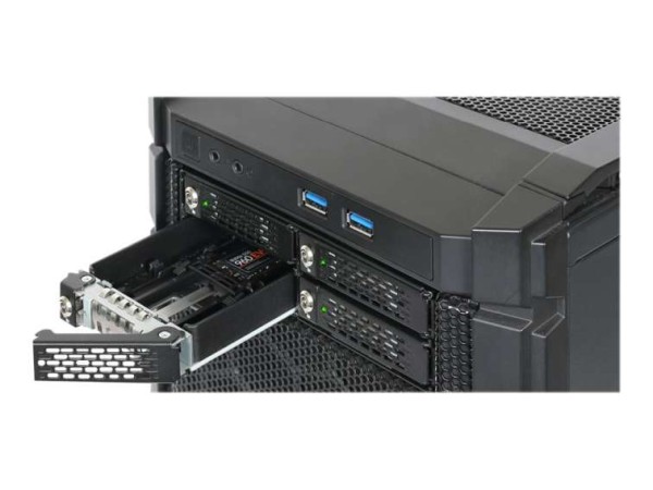 ICY DOCK IcyDock 4x M.2 NVMe to 4x MiniSAS HD in 1x 5.25" bay mob rac MB720M2K-B