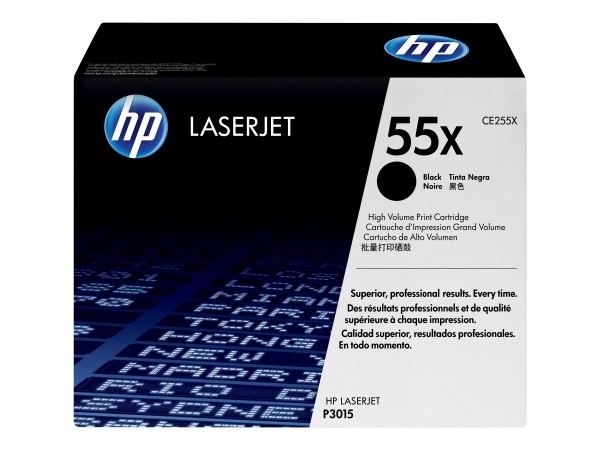 HP HP 55X Schwarz LaserJet Tonerpatrone (CE255X)