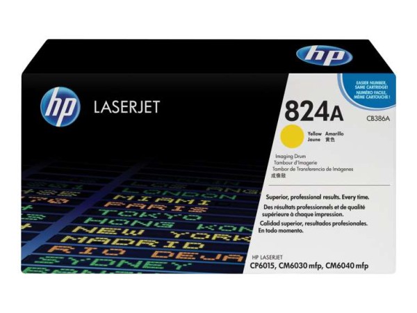 HP 824A 1 Gelb Trommel Kit CB386A