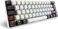 SHARKOON SHARKOON Gaming Tastatur Skiller SGK50S4 Gen2 weiß-gelb DE