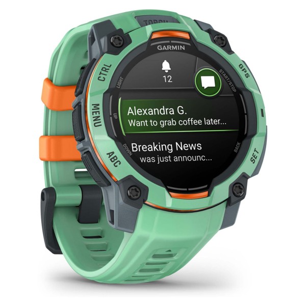 GARMIN GARMIN Instinct 3 AMOLED (45mm) twilight/neo tropic