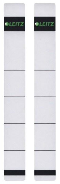 LEITZ Ordnerrücken-Etikett, 23 x 192 mm, kurz, schmal, grau