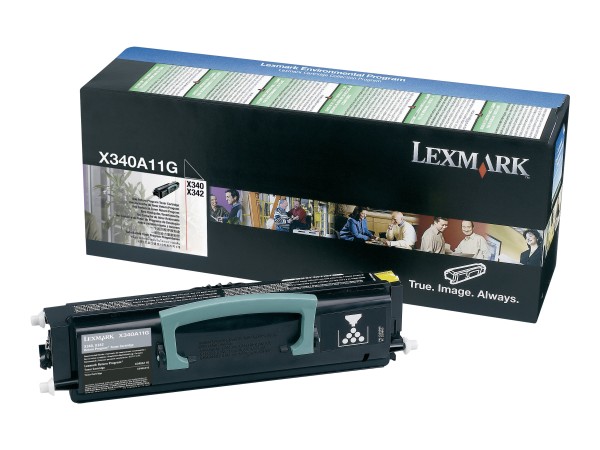 LEXMARK Schwarz Tonerpatrone LRP X340A11G