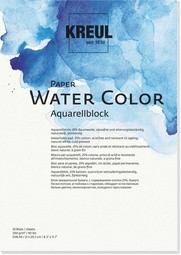 KREUL Künstlerblock Paper Water Color, DIN A4, 10 Blatt