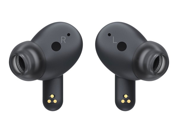 LG TONE Free DFP8 In-Ear Bluetooth Kopfhörer, schwarz mit MERIDIAN-Sound un TONE-DFP8.CDEULLK