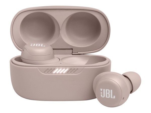 HARMAN KARDON JBL Live Free NC+ Bluetooth® HiFi In Ear Kopfhörer In Ear Noi JBLLIVEFRNCPTWSR