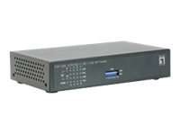 LEVEL ONE 8 FE PoE + 1 GE + 1 GE SFP Switch,120W FGP-1000