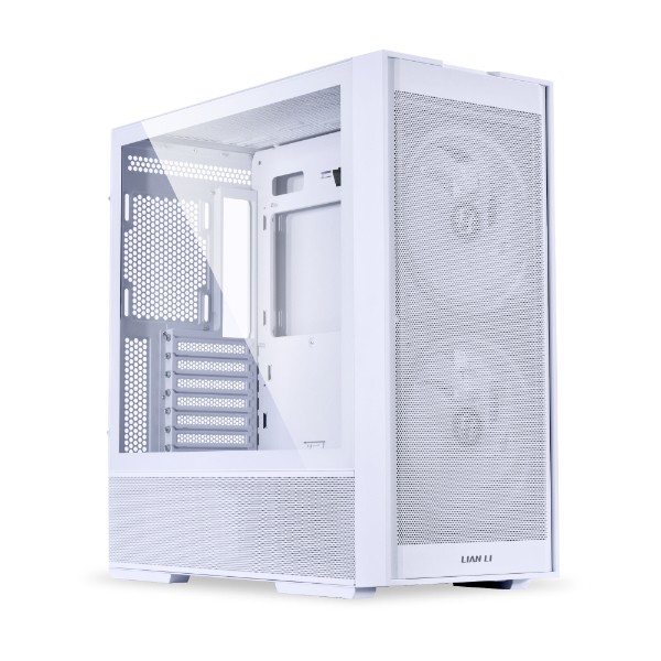 LIAN LI LIAN LI LANCOOL 206 Gehäuse, Midi-Tower, ATX, Tempered Glass - weiß
