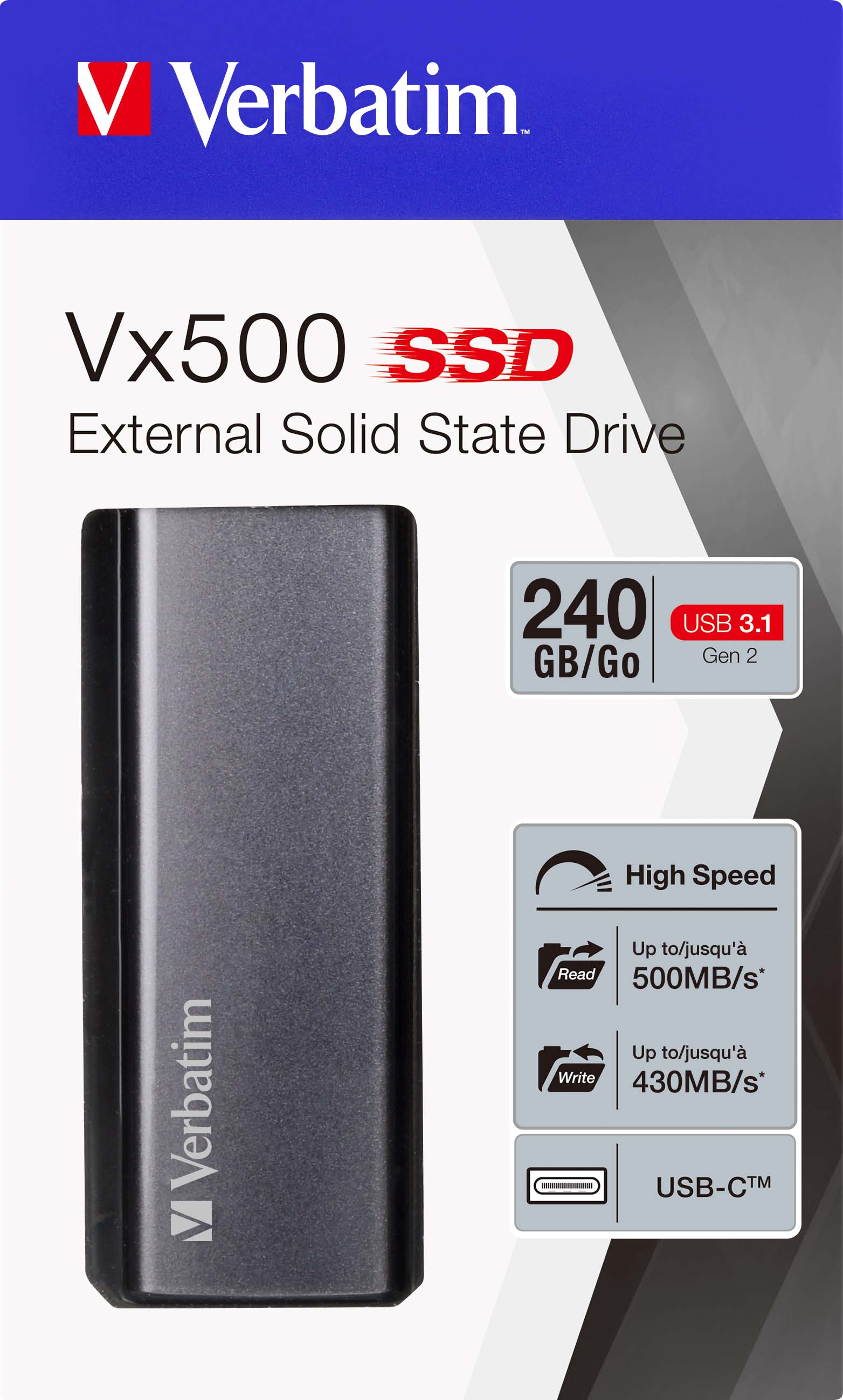 VERBATIM Store N Go Vx500 240GB Edigitech de VERBATIM Store N Go Vx500 240GB Edigitech de