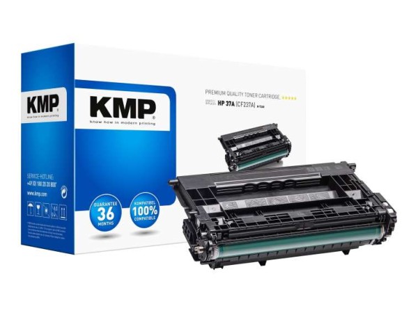 KMP Tonerkartusche ersetzt HP 37A (CF237A) 2544,0000