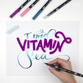 Tombow Handlettering-Set "advanced", 10er Set