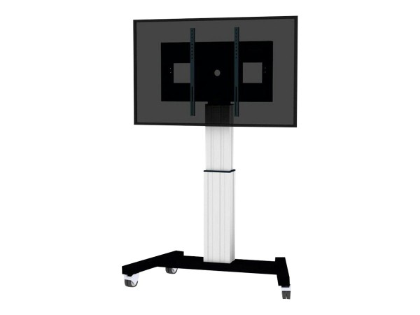 NEOMOUNTS motorisierter Bodenständer für Flachbild-Fernseher bis 100" - Sil PLASMA-M2500SILVER