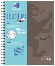 Oxford Touch European Book 4 "Write & Erase", DIN A4+, beere