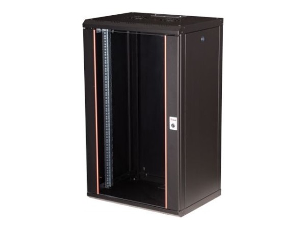 EQUIP EQUIP Netzwerkschrank 19"  20U 600x450mm Glastür  schwarz