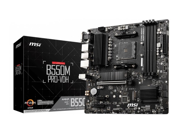 MSI MB MSI B550M Pro-VDH (B550,AM4,mATX,AMD) 7C95-017R