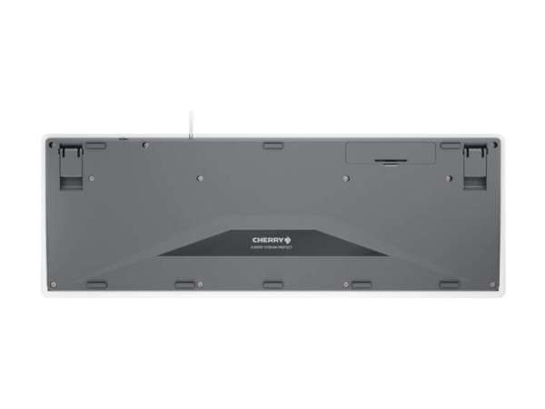 CHERRY TAS STREAM PROTECT KEYBOARD Corded BE-Layout weiß JK-8502BE-0