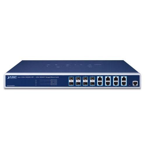 PLANET TECHNOLOGY PLANET TECHNOLOGY 8-Port 10G SFP+ + 8-Port 10GE Switch XGS-6320-8X8TR