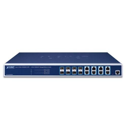 PLANET TECHNOLOGY PLANET TECHNOLOGY 8-Port 10G SFP+ + 8-Port 10GE Switch XGS-6320-8X8TR