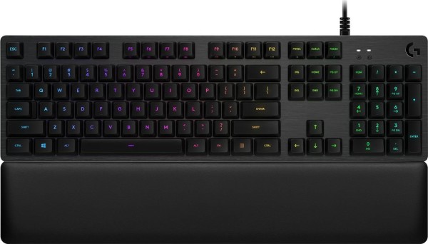LOGITECH LOGITECH G513 CARBON LIGHTSYNC RGB Mechanical Gaming Keyboard, GX Brown - CARBON - UK - INTNL