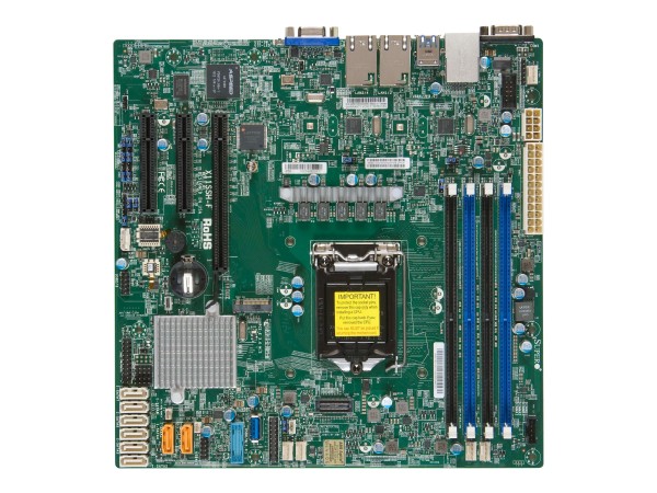 SUPERMICRO Supermicro Motherboard X11SSH-F (bulk pack)