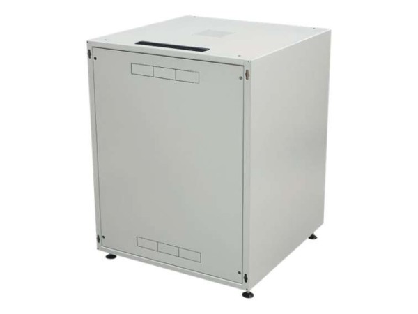 EFB ELEKTRONIK Netzwerkschrank OFFICE 18HE, 600x600 mm, RAL7035 OFF-1866GR.V1RW
