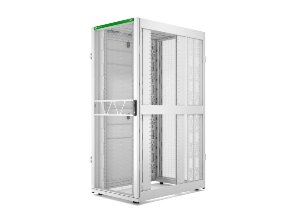 APC APC NetShelter SX Server Rack Gen 2 42U 1991H x 800W x 1200D mm w/ Sides White