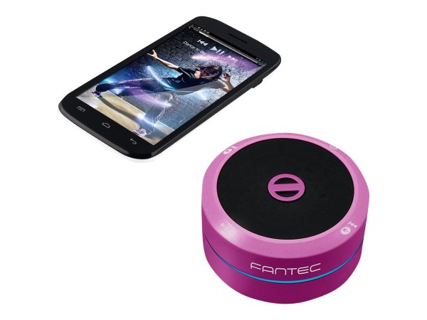 FANTEC FANTEC PS21BT-PK Bluetooth Lautsprecher tragbar pink