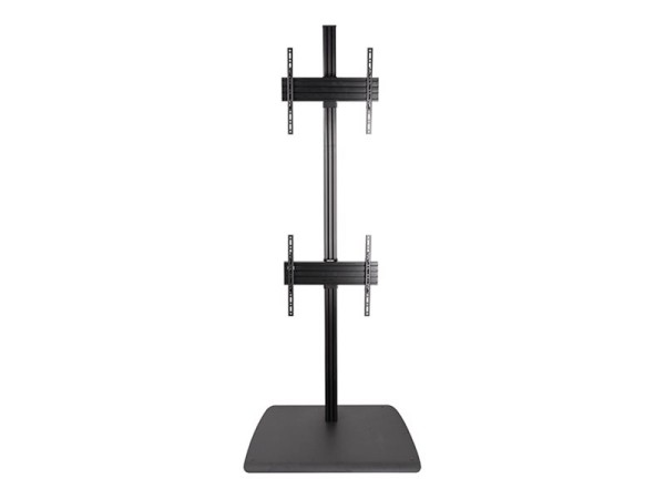 B-TECH B-TECH SystemX Standfuß für Dual-Diplays übereinander (VESA 600 x 400) - 2.4m