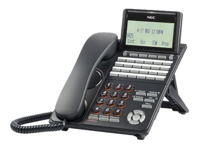 NEC NEC SV9100 Systemtelefon DTK-12D-1P(BK)TEL, Dig. Komfortelefon DT530 mit 12 prog. Tasten (sw), für S