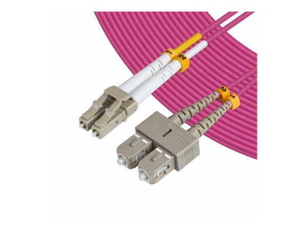 MICROCONNECT LC/PC-SC/PC 15M 50/125 OM4