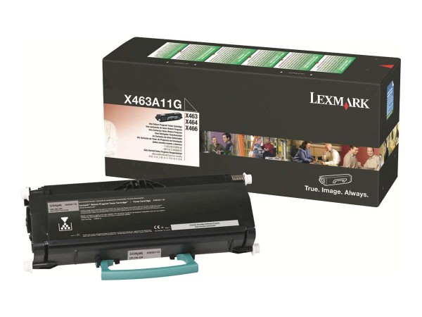 LEXMARK 1 Tonerpatrone LCCP, LRP X463A11G