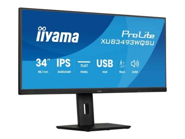 IIYAMA XUB3493WQSU-B6 86,36cm (34") XUB3493WQSU-B6