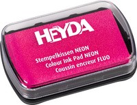 HEYDA Stempelkissen "Neon", neonpink