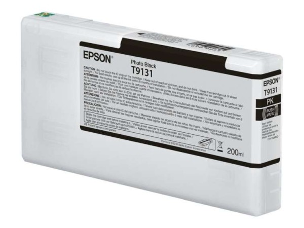 EPSON T9131 Photo schwarz Tintenpatrone C13T913100