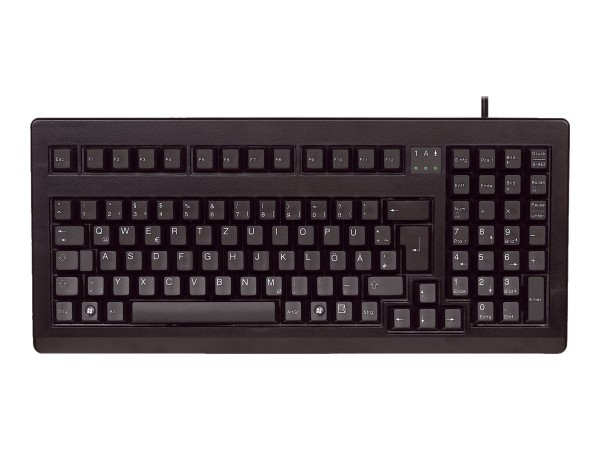 CHERRY CHERRY 19Z CompactKeyboard GB-Layout USB / PS/2 schwarz
