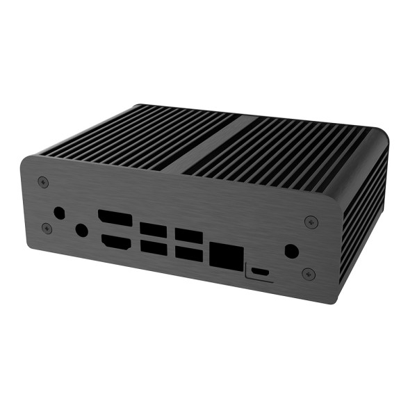 AKASA Machina N Fanless Gehäuse (für NVIDIA Jetson Xavier und Nano) - schwa A-NVD01-M1B
